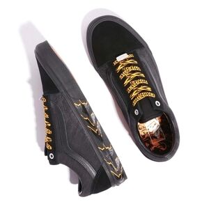 Vans Old Skool Women 8 Year of the Tiger Black And Orange Aninal Print 112025